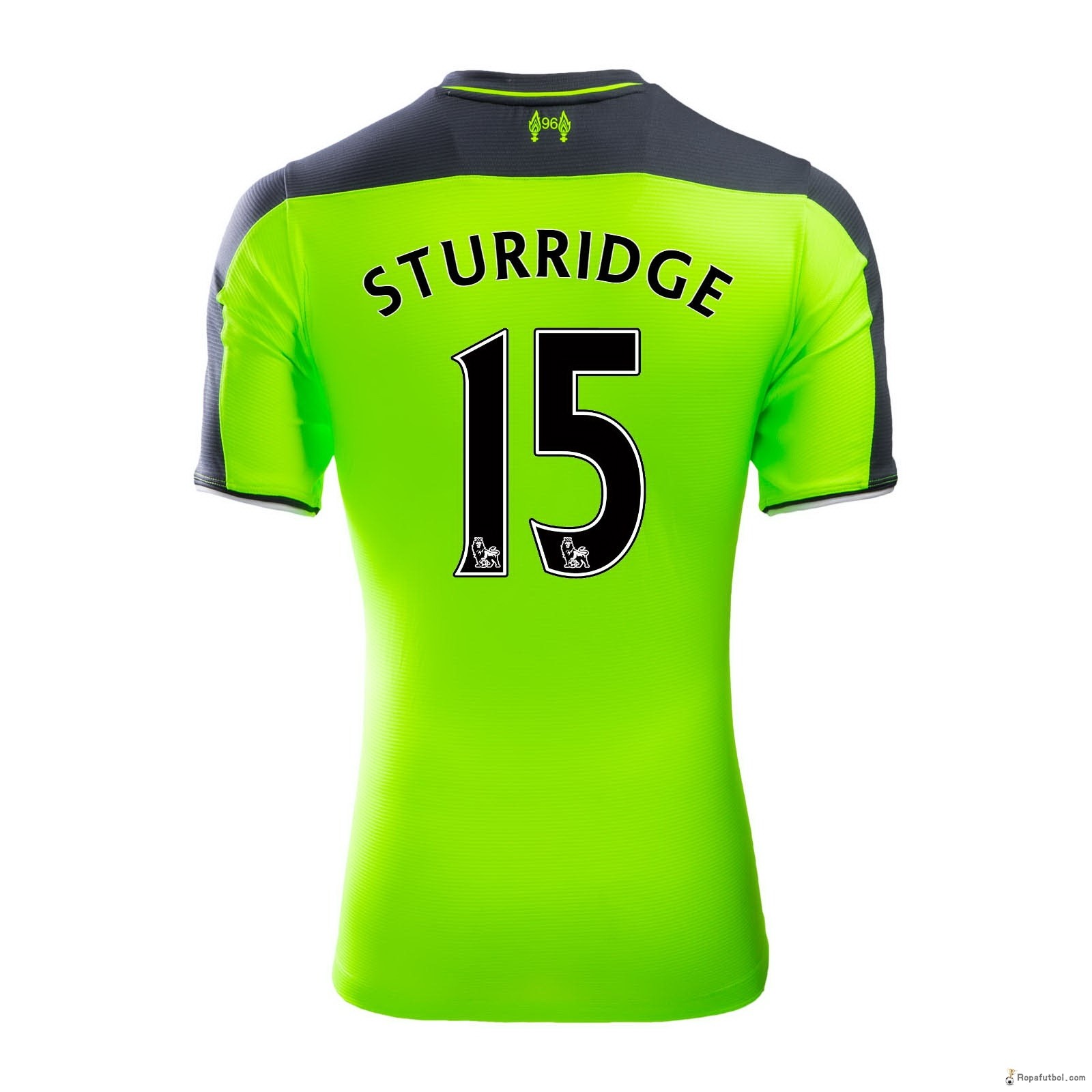 Camiseta Liverpool Replica Tercera Ropa Sturridge 2016/17 Verde